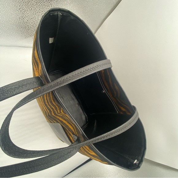 NEW Animal Tiger Skin Print Tote Bag Women Shoulder Handbags PU Leather. - Picture 16 of 16